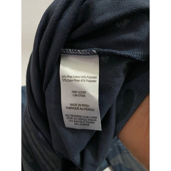 TravisMathew Golf Polo Shirt Men’s Small Camo Print Performance Stretch Tee - Picture 5 of 9